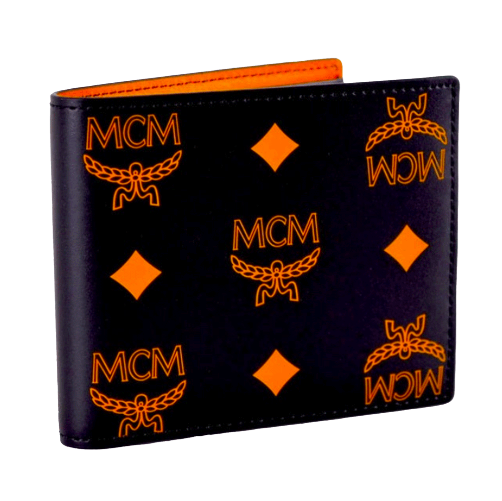 Mcm Bifold Wallet in Visetos Original