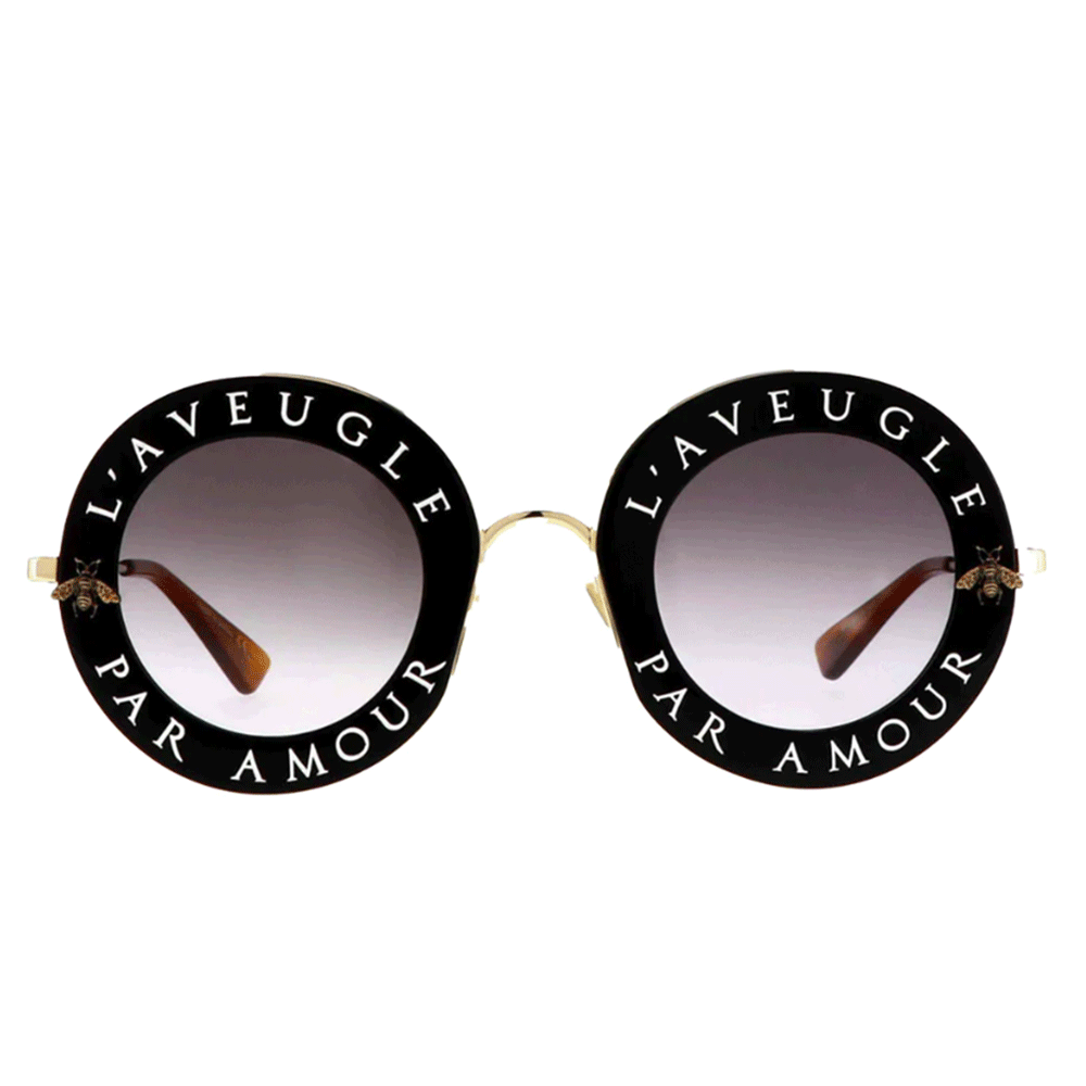 Gucci L'aveugle Par Amour Sunglasses