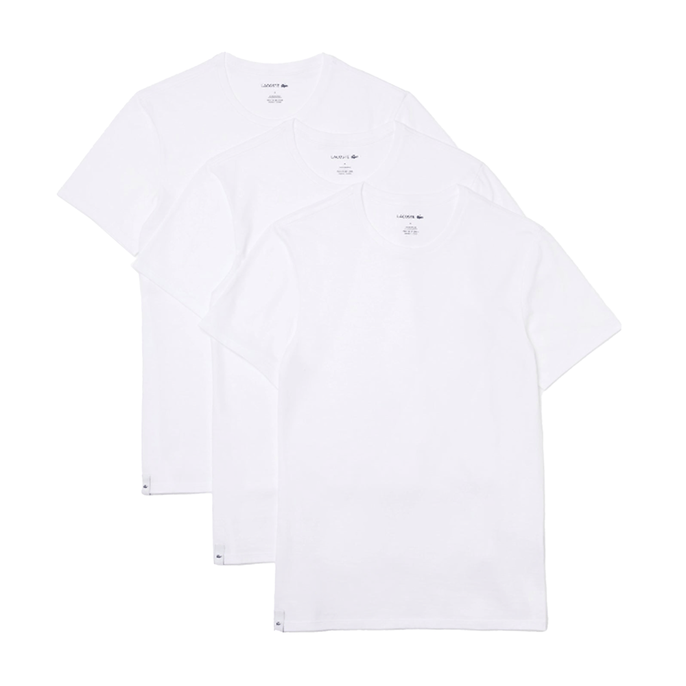 Lacoste Men’s 3-Pack Of Plain T-Shirt