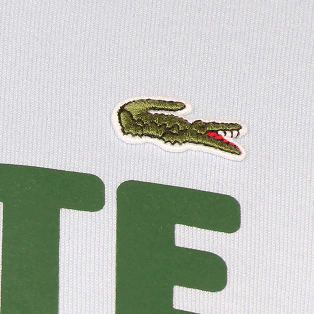 Lacoste Classic Fit Heavy Cotton Print T-Shirt