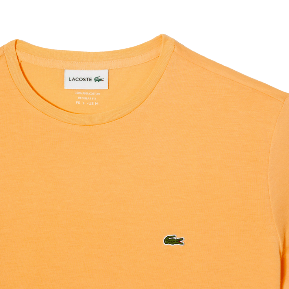 Lacoste Crew Neck Soft Pima Cotton Tee