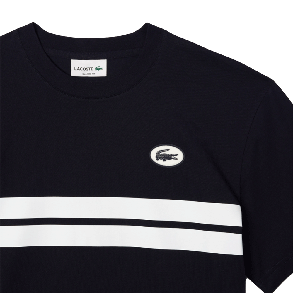 Lacoste Men’s Heritage Print Cotton T-Shirt