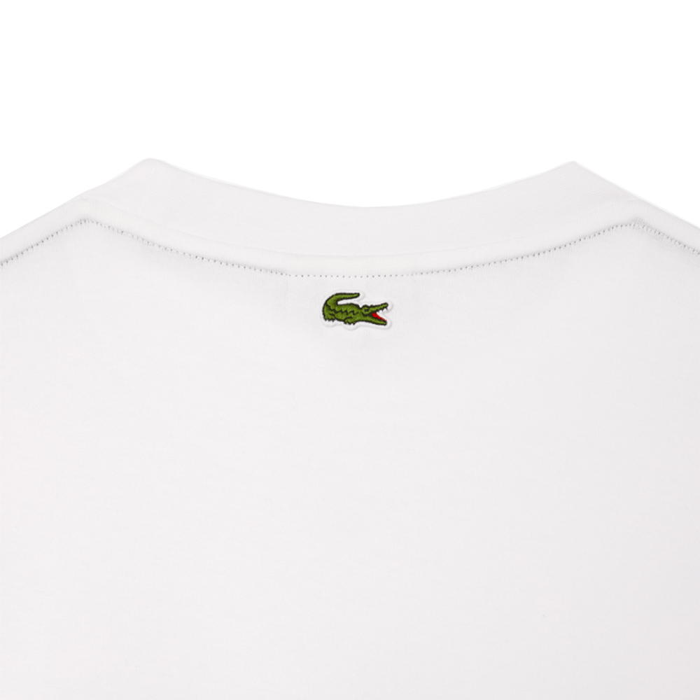 Lacoste Men’s Loose Fit Cotton Jersey Print T-Shirt