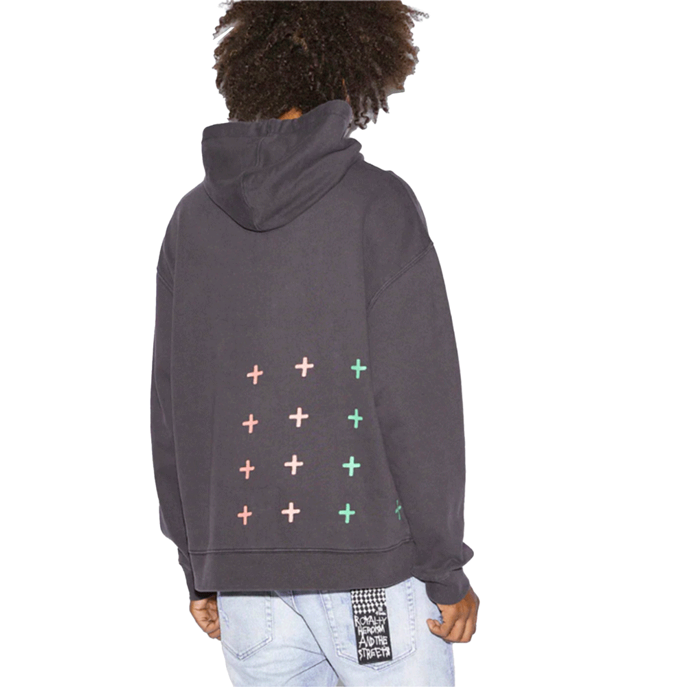 Ksubi Crossroads Biggie Hoodie Faded Black