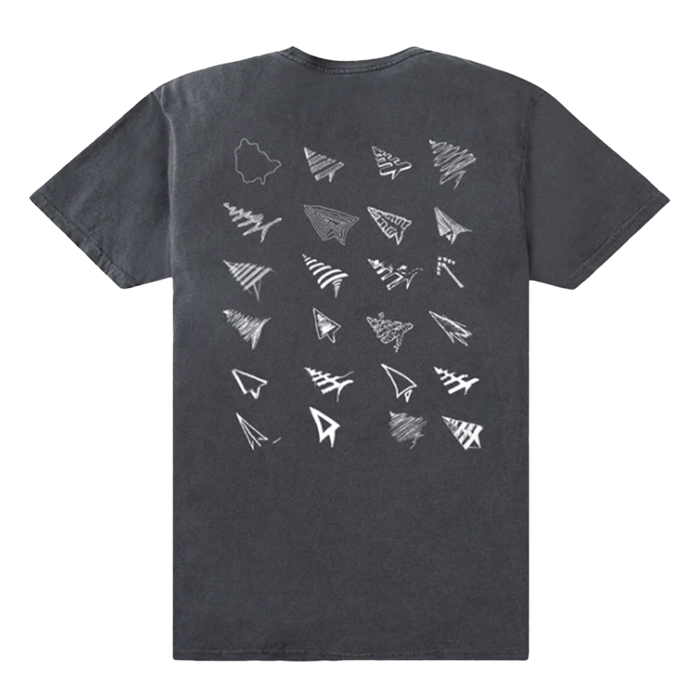 Paper Planes Process Sketched Tee