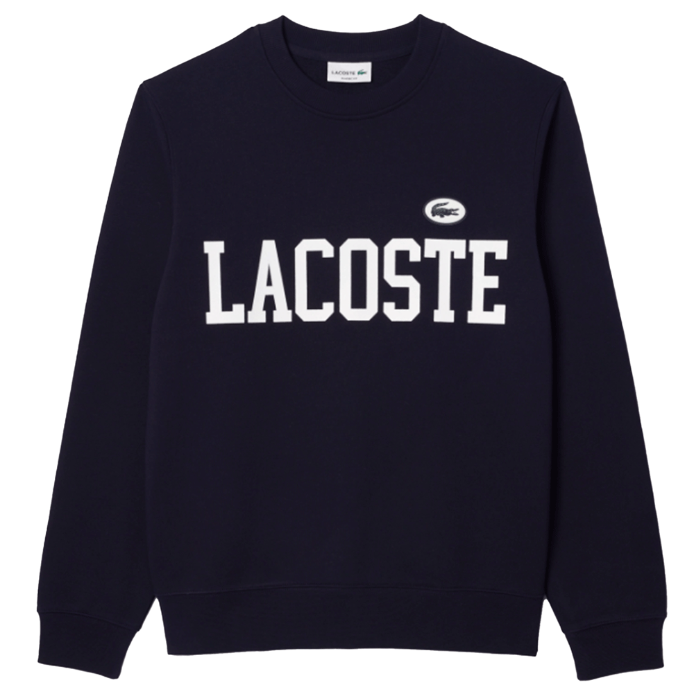 Lacoste Men’s Flocked Fleece Sweatshirt