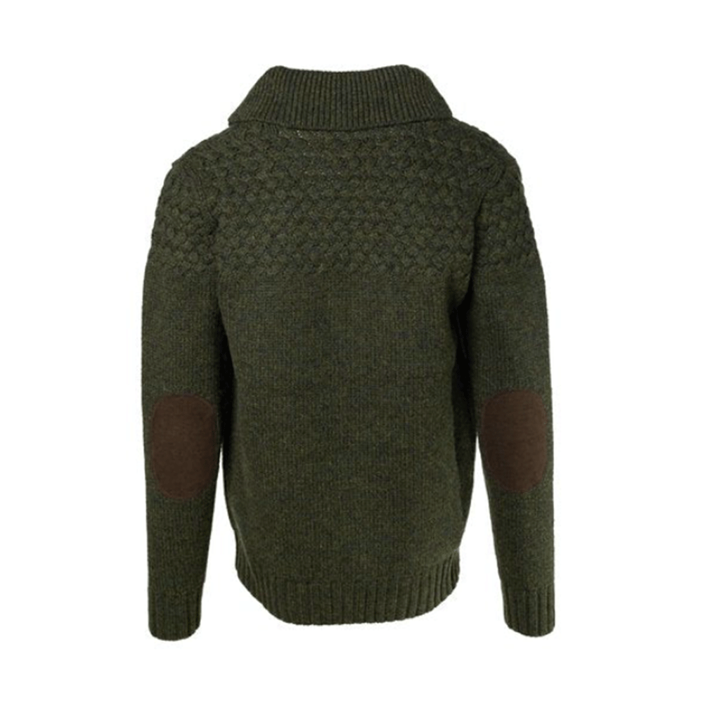 Schott Wool Blend Basketweave Cardigan