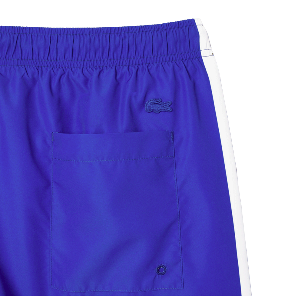 Lacoste Men’s Logo Printed Swim Trunks