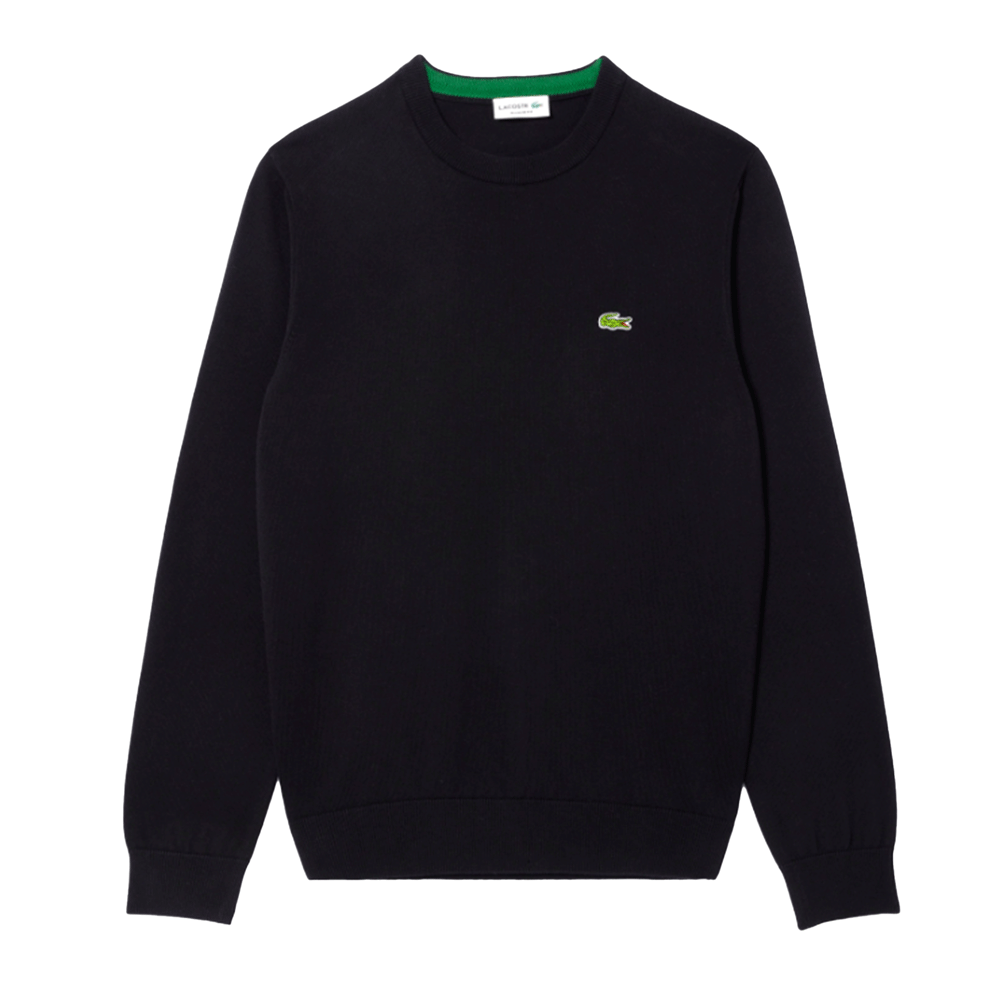 Lacoste Men's Organic Cotton Crew Neck Sweater