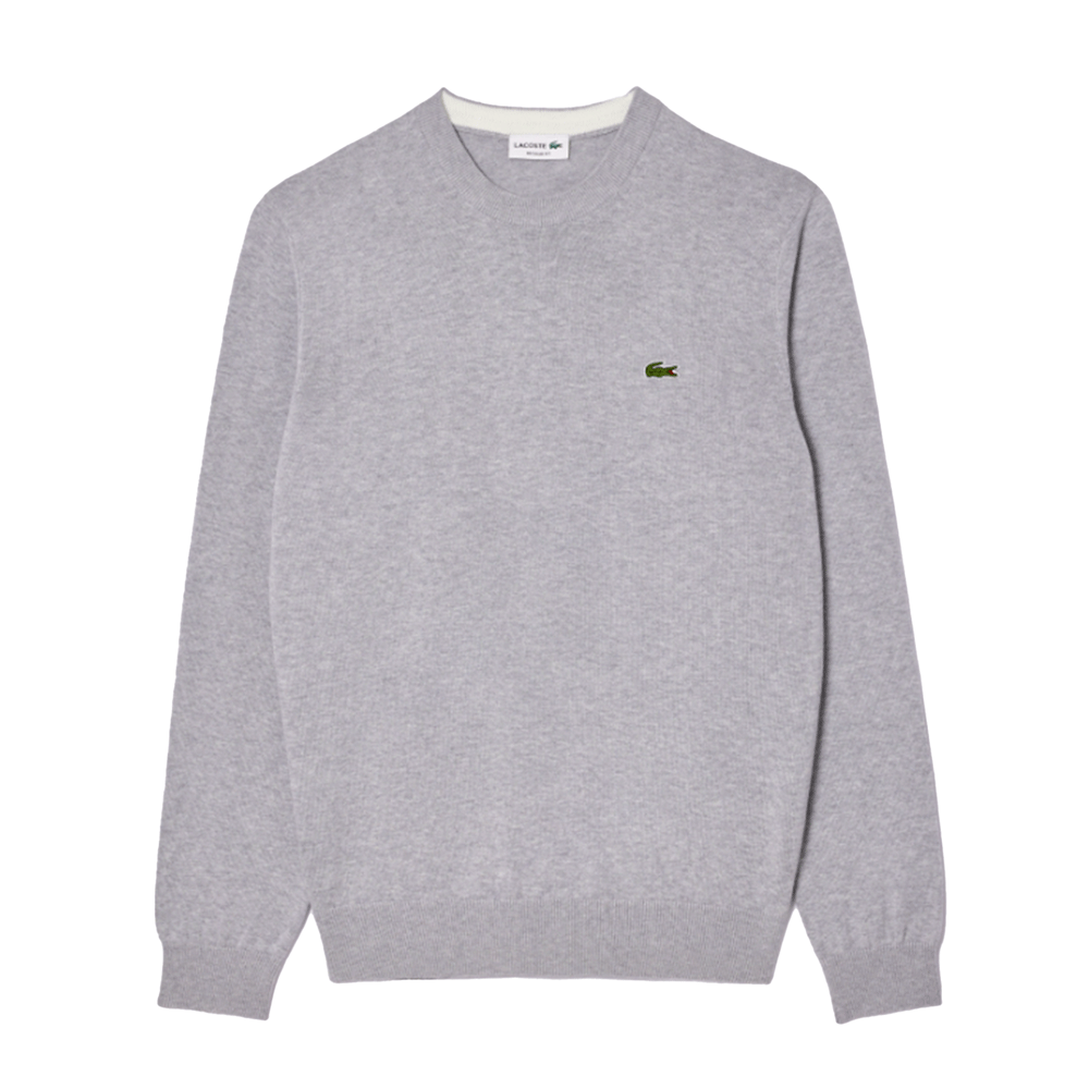 Lacoste Men's Organic Cotton Crew Neck Sweater