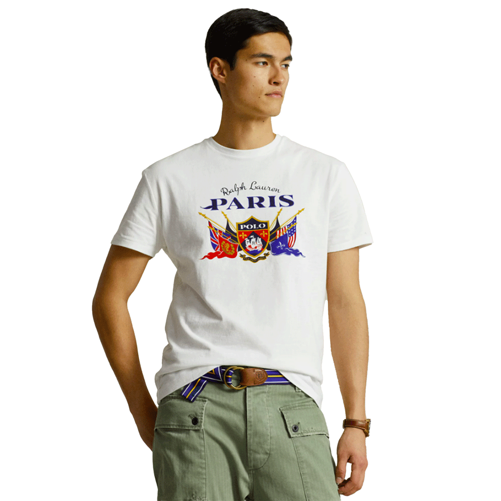 Polo Ralph Lauren Classic Fit Jersey Graphic T-Shirt