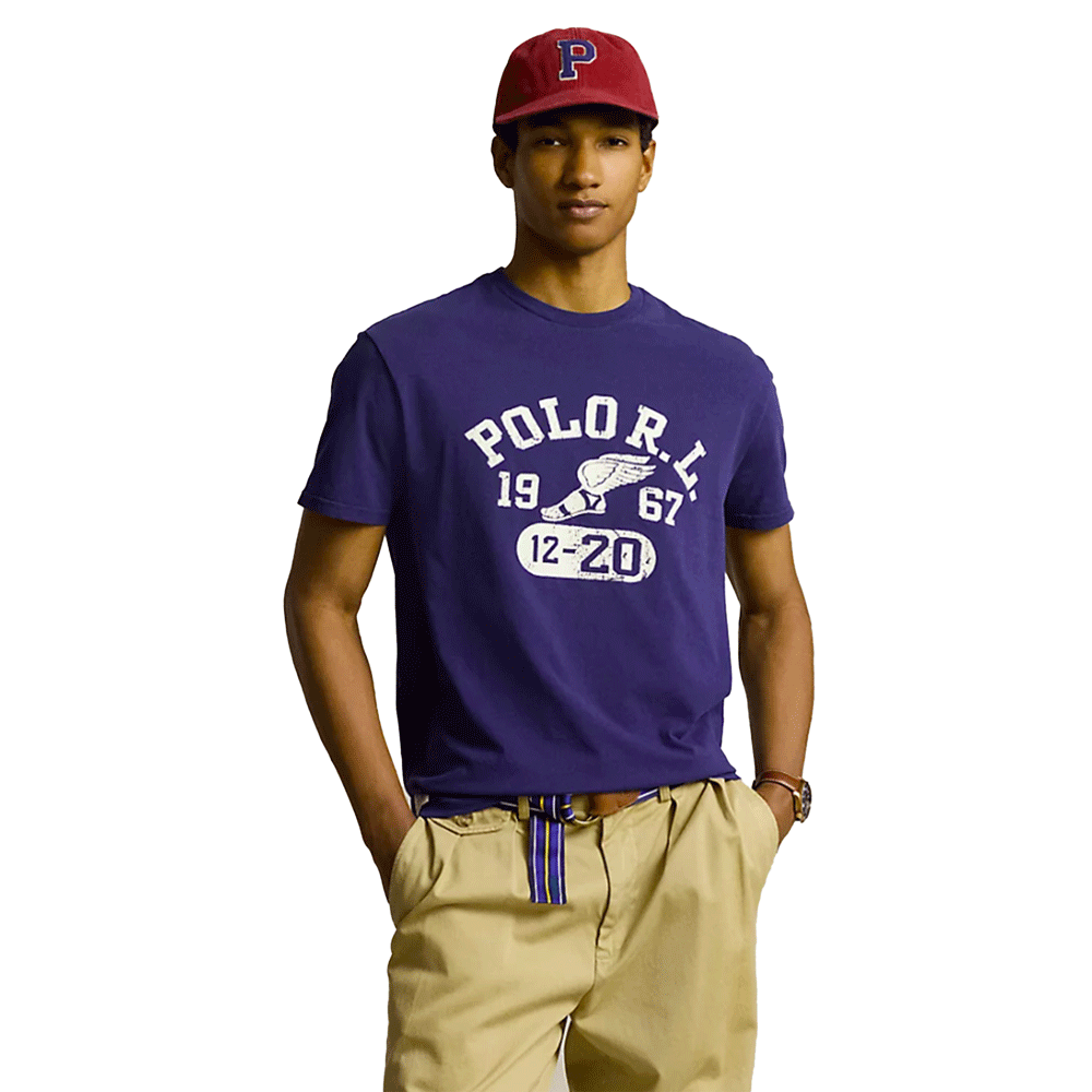 Polo Ralph Lauren Classic Fit Jersey Graphic T-Shirt