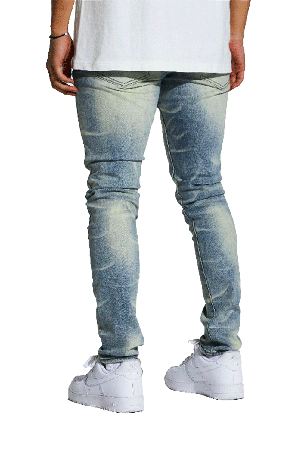 Crysp Atlantic Marble Sand Jeans