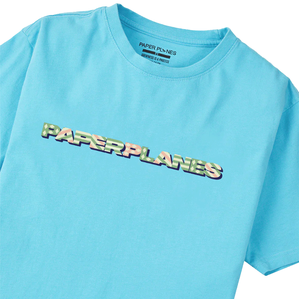 Paper Planes Diamond & Stripes Tee