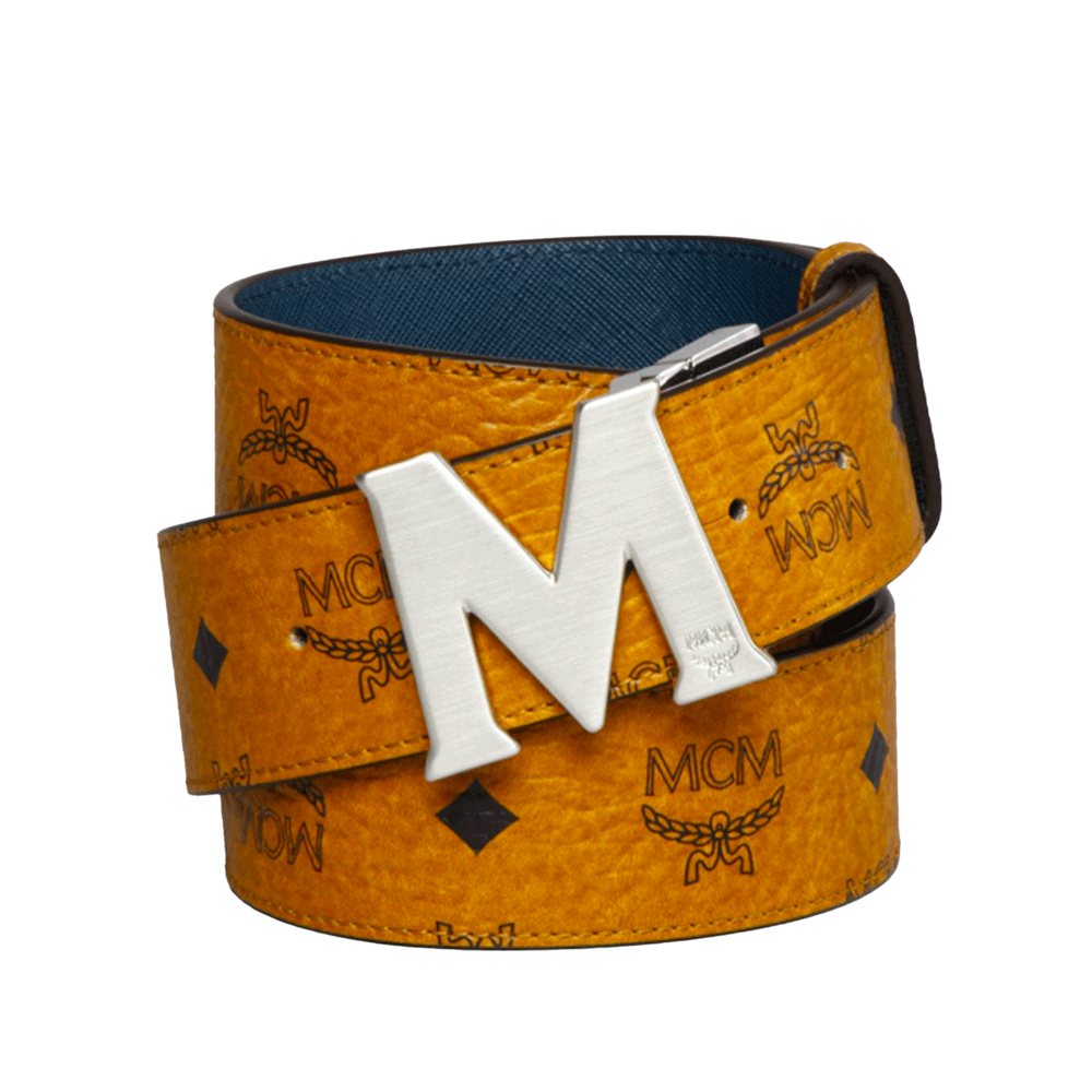 Mcm Claus M Reversible Belt 1.75" in Visetos