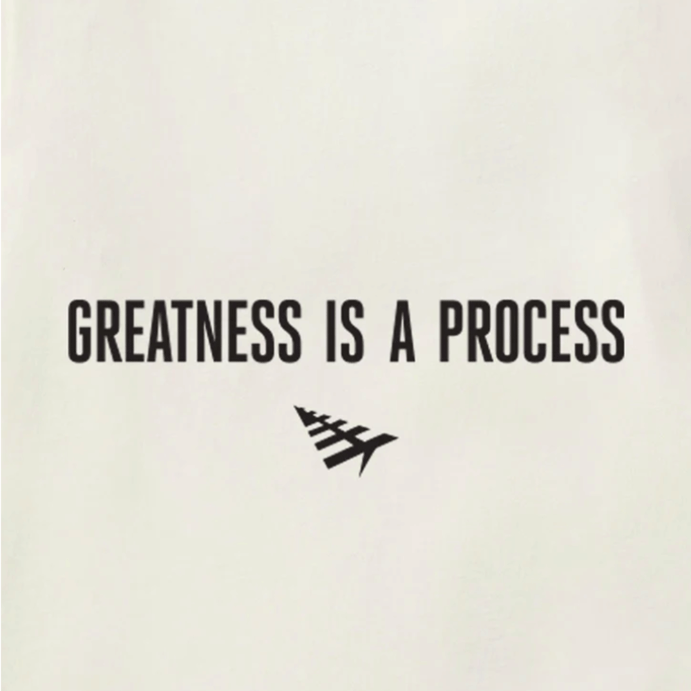 Paper Planes Greatness is a Process Tee