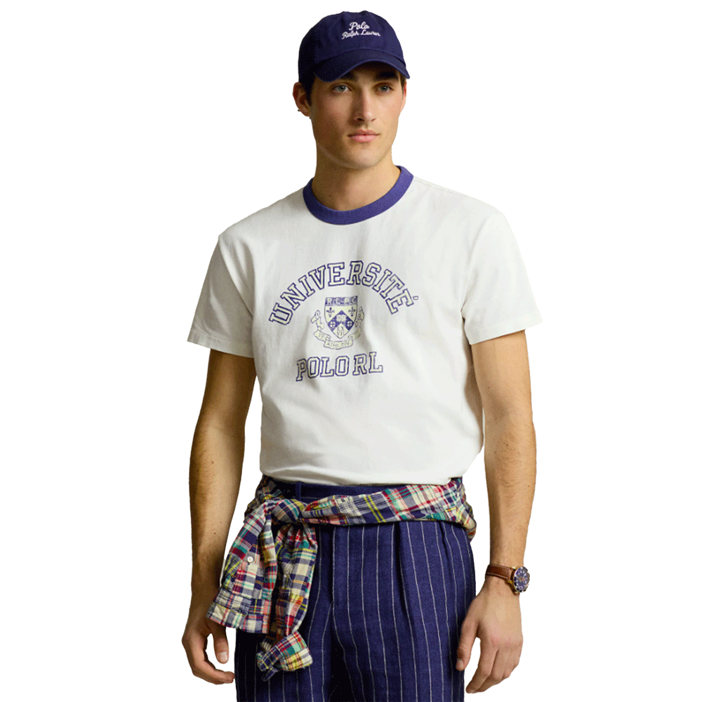 Polo Ralph Lauren Classic Fit Jersey Graphic T-Shirt