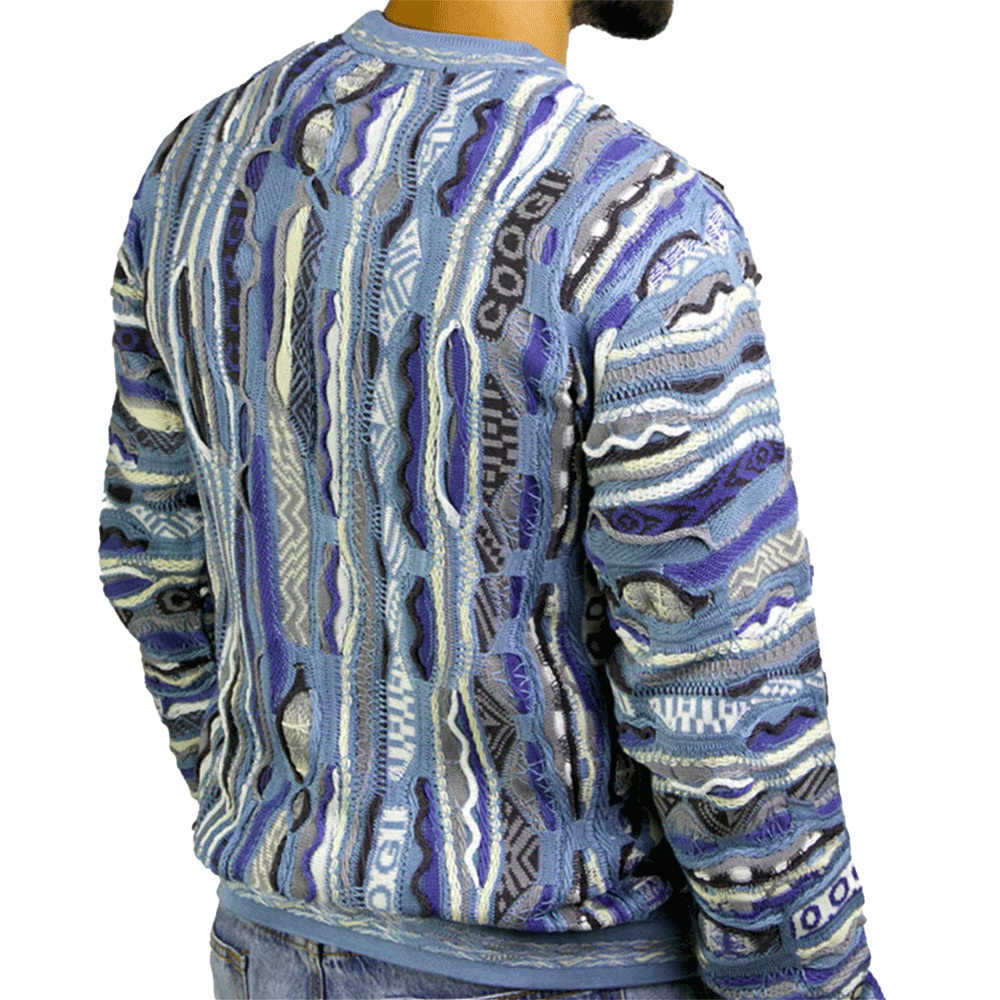 Coogi Pacific Blue Crewneck