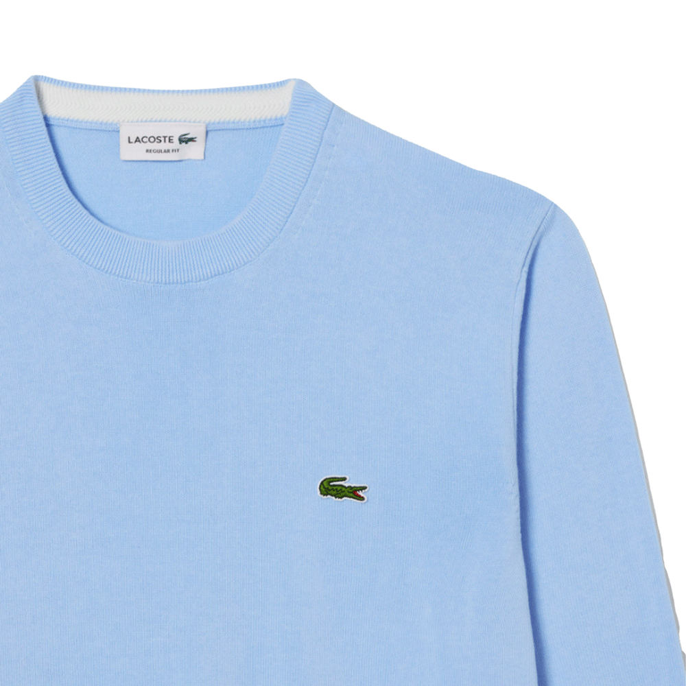 Lacoste Men's Organic Cotton Crew Neck Sweater