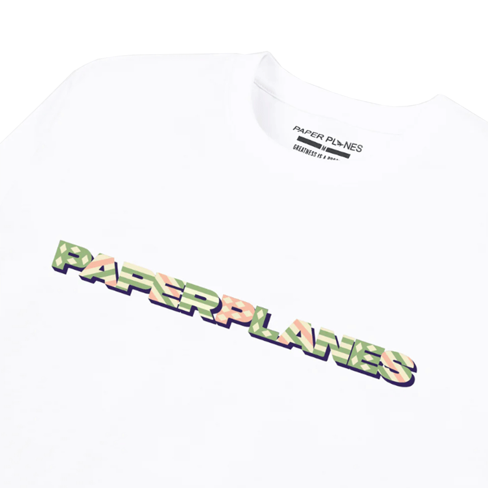 Paper Planes Diamond & Stripes Tee