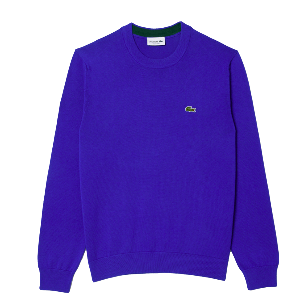 Lacoste Men's Organic Cotton Crew Neck Sweater