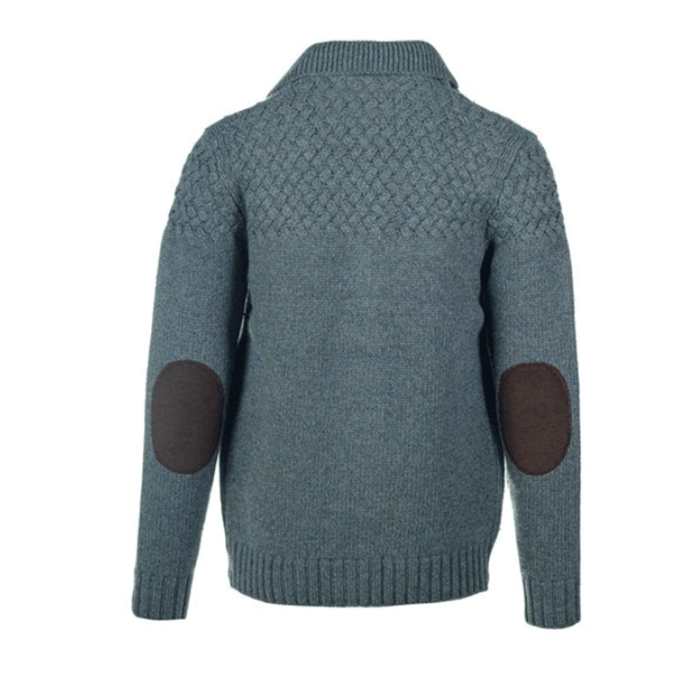 Schott Wool Blend Basketweave Cardigan