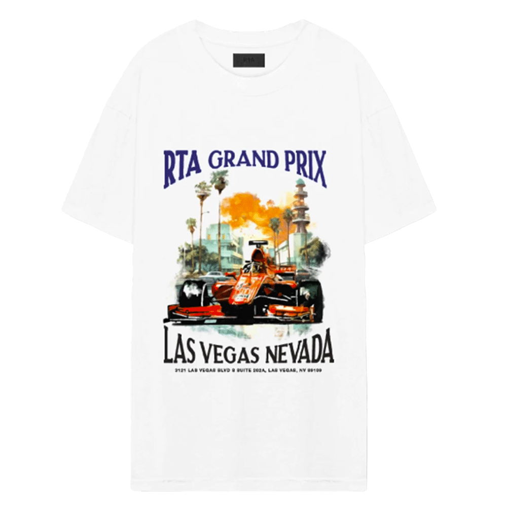 RTA Santos Tee | White Rta Grand Prix