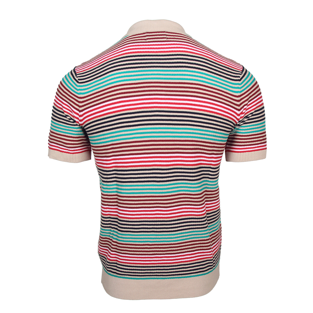 Scotch and Soda Mens Stripe polo Shirt