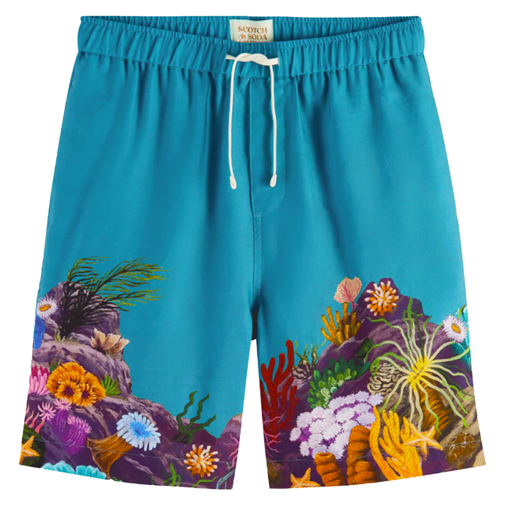 Scotch & Soda Seasonal- Placement- Printed Bermuda