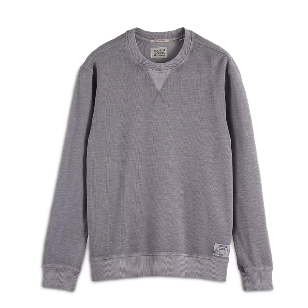 Scotch & Soda Garment Dye Structured Sweater