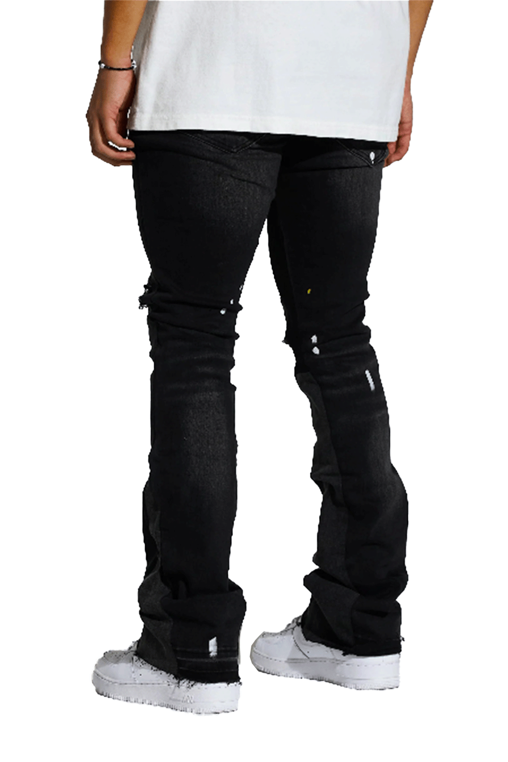 Crysp Arch-Black Wash Jeans