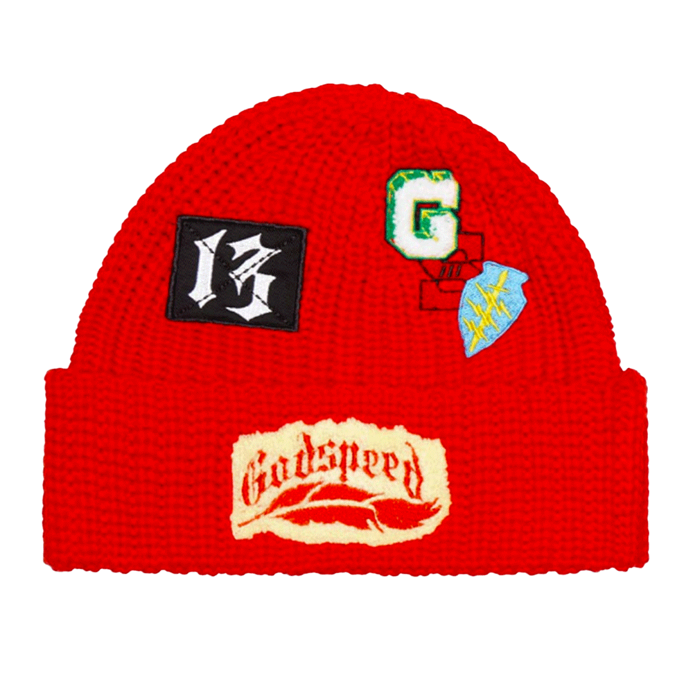 Godspeed Rugby Patch Work Beanie