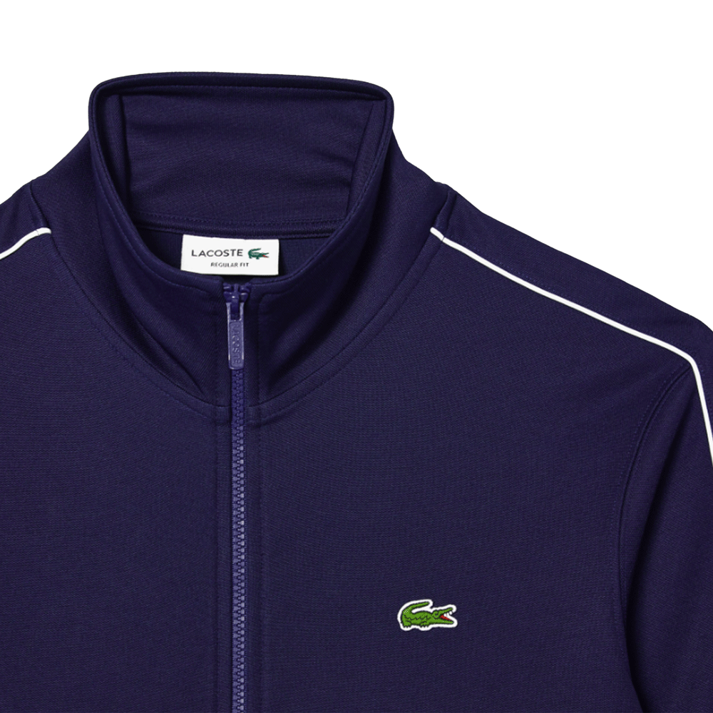 Lacoste Regular Fit LS Full Zip Collared Sweatsuit