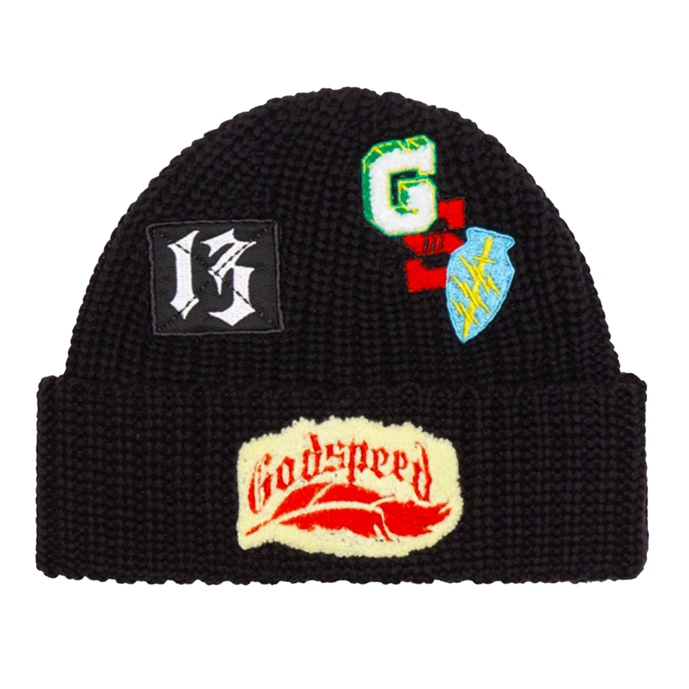 Godspeed Rugby Patch Work Beanie