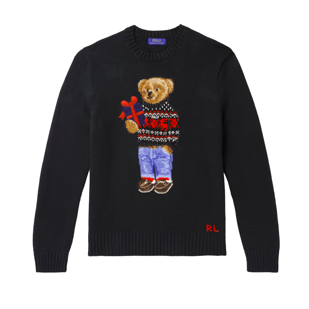 Polo Ralph Lauren Polo Bear Cotton-Cashmere Sweater