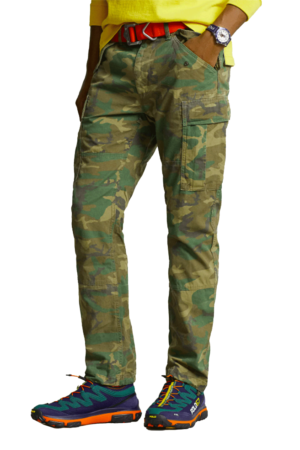 Polo Ralph Lauren Slim Fit Camo Canvas Cargo Pant