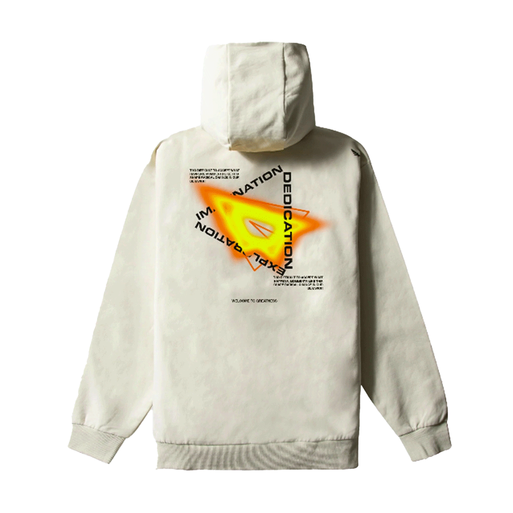 Paper Planes Drop Shoulder Dedication Hoodie