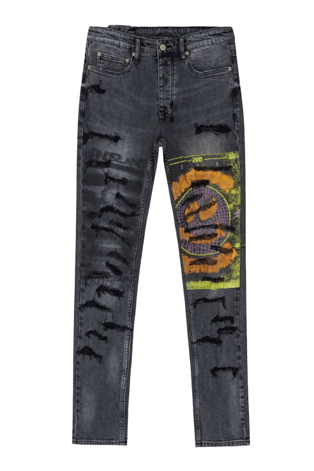 Ksubi JEANS Chitch Hardcore Angst Black