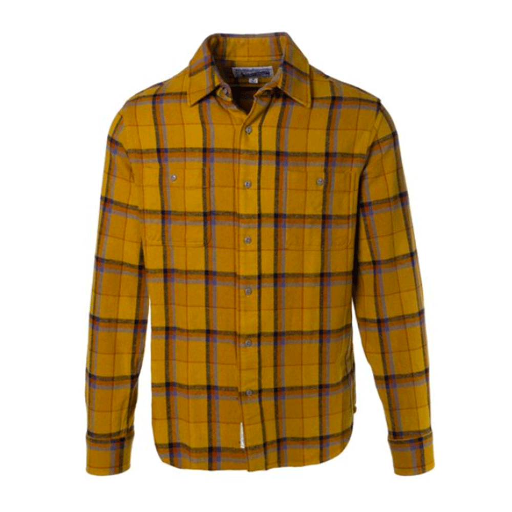 Schott Plaid Cotton Flannel Shirt