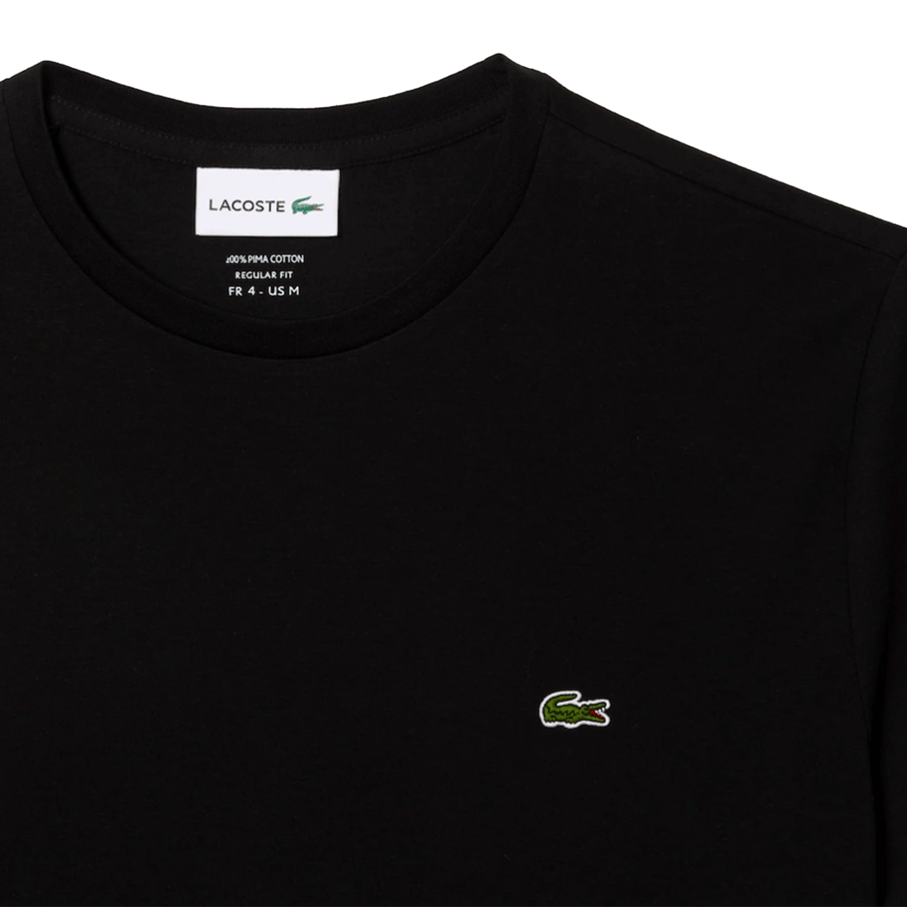 Lacoste Crew Neck Soft Pima Cotton Tee