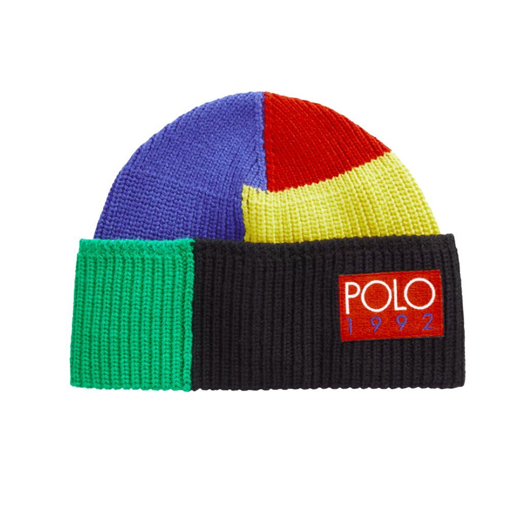 Polo Ralph Lauren Color Blocked Trawler Beanie