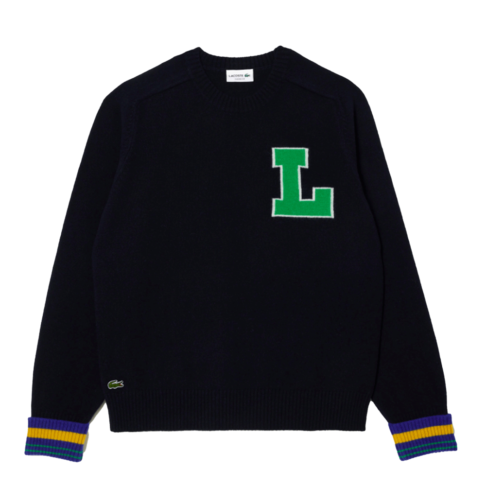 Lacoste Unisex Golf Inspired Wool Sweater