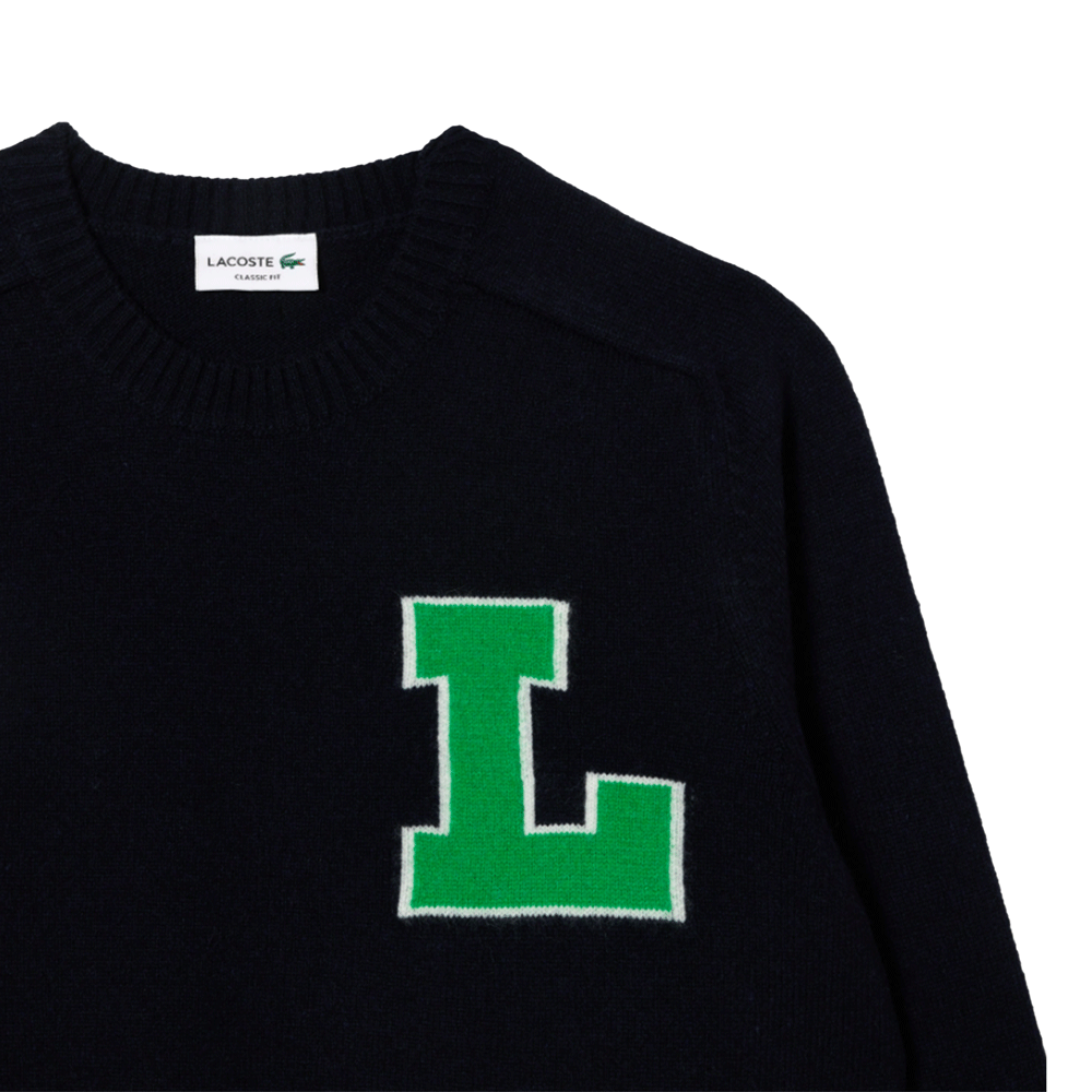 Lacoste Unisex Golf Inspired Wool Sweater