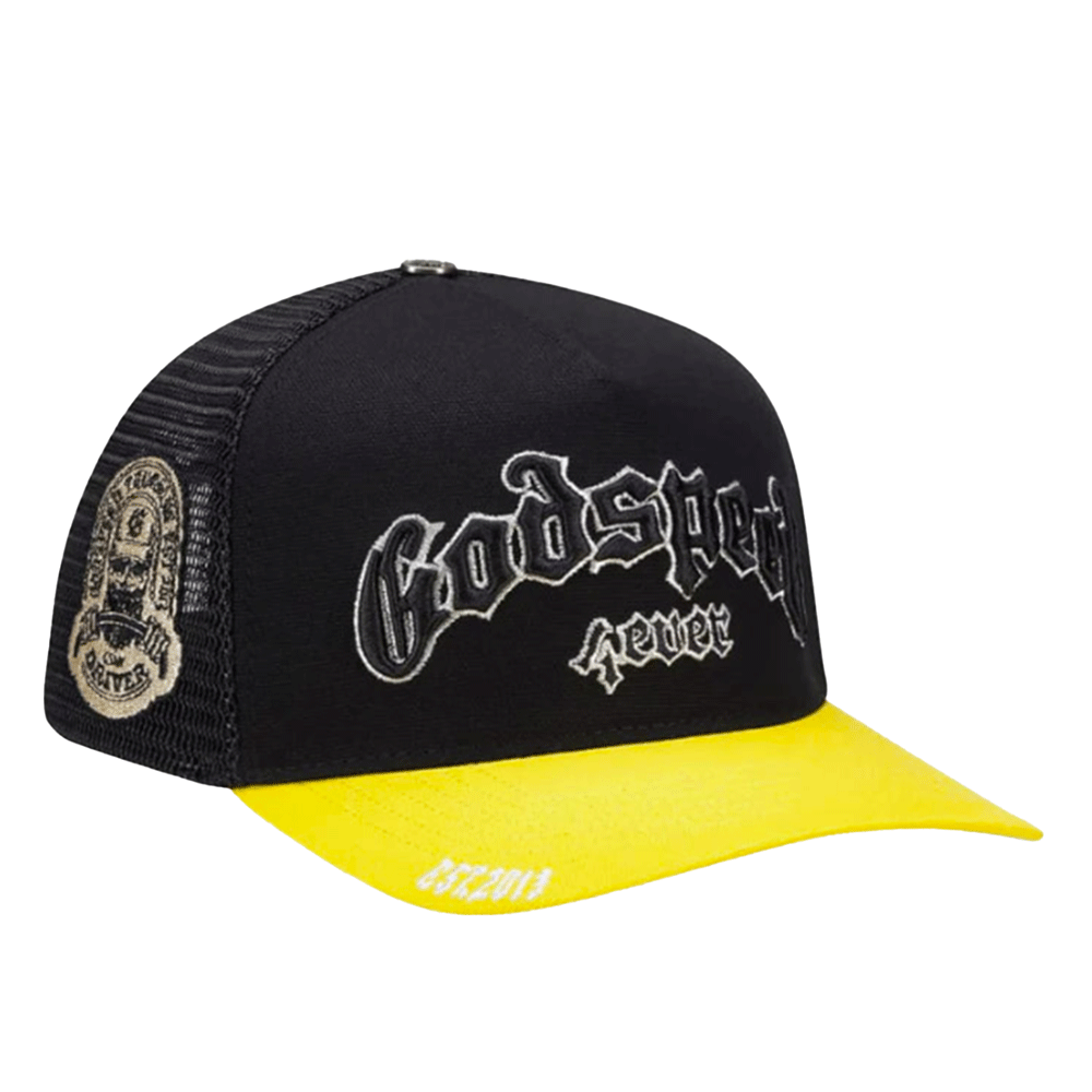 Godspeed GS FOREVER TRUCKER HAT YELLOW/BLACK