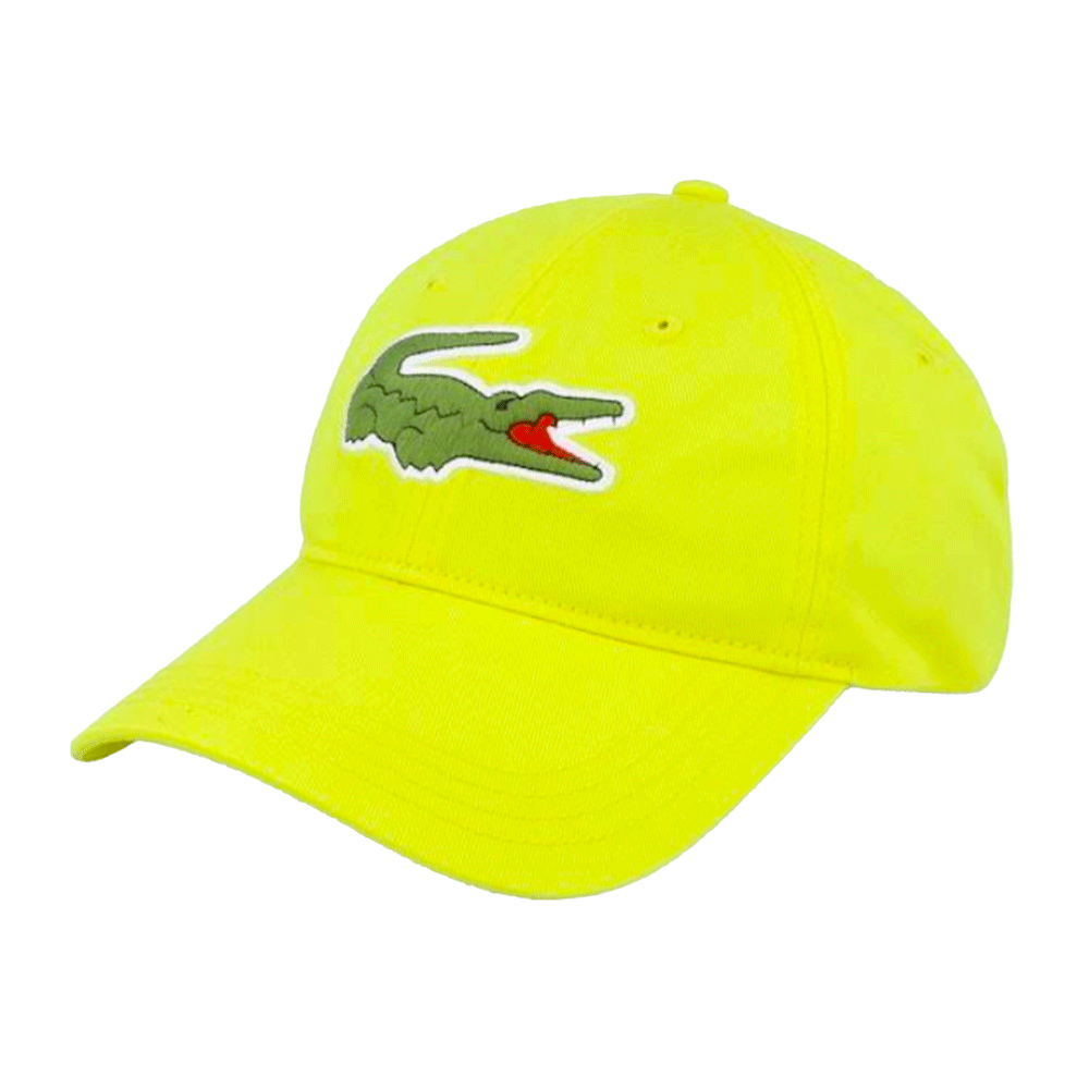 Lacoste Unisex Adjustable Organic Cotton Twill Cap