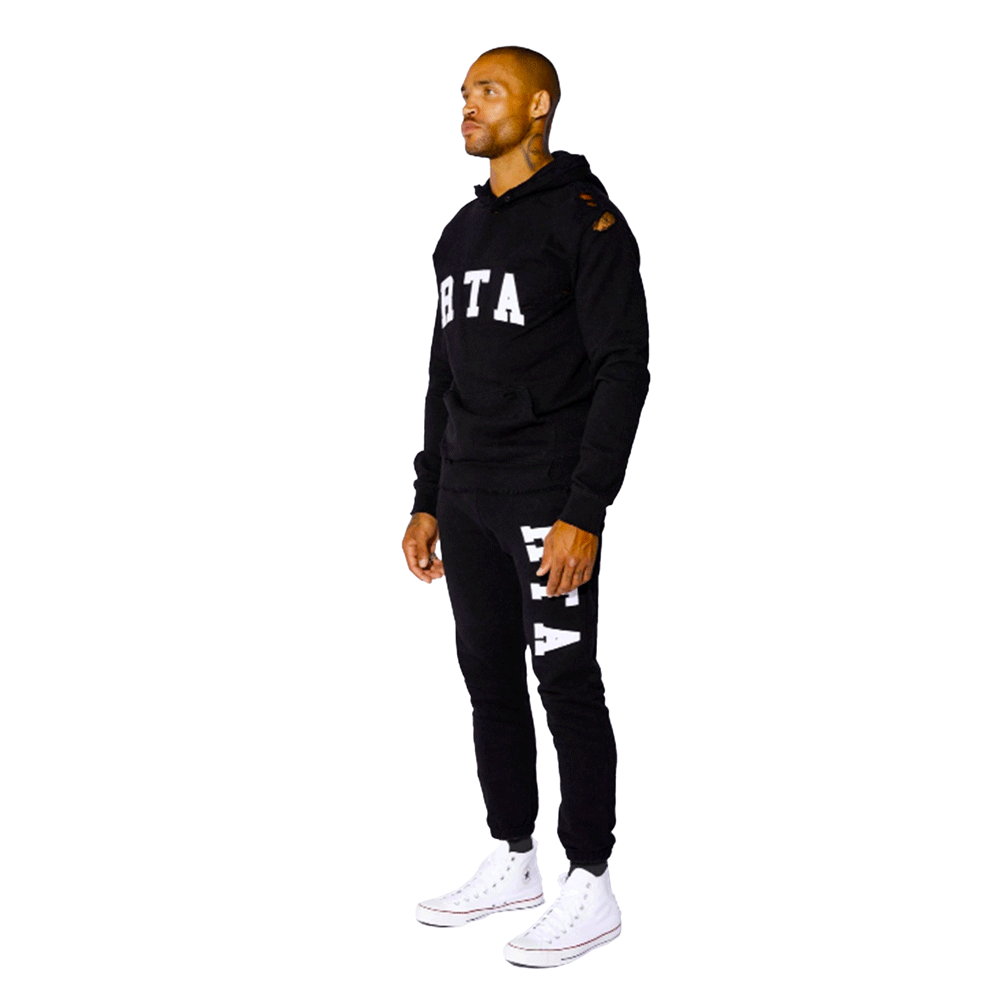 Rta Owen Sweatpant | Black Collegiate is