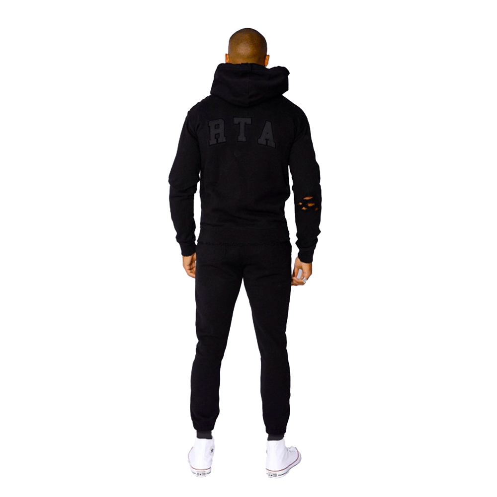 Rta Owen Sweatpant | Black Collegiate is