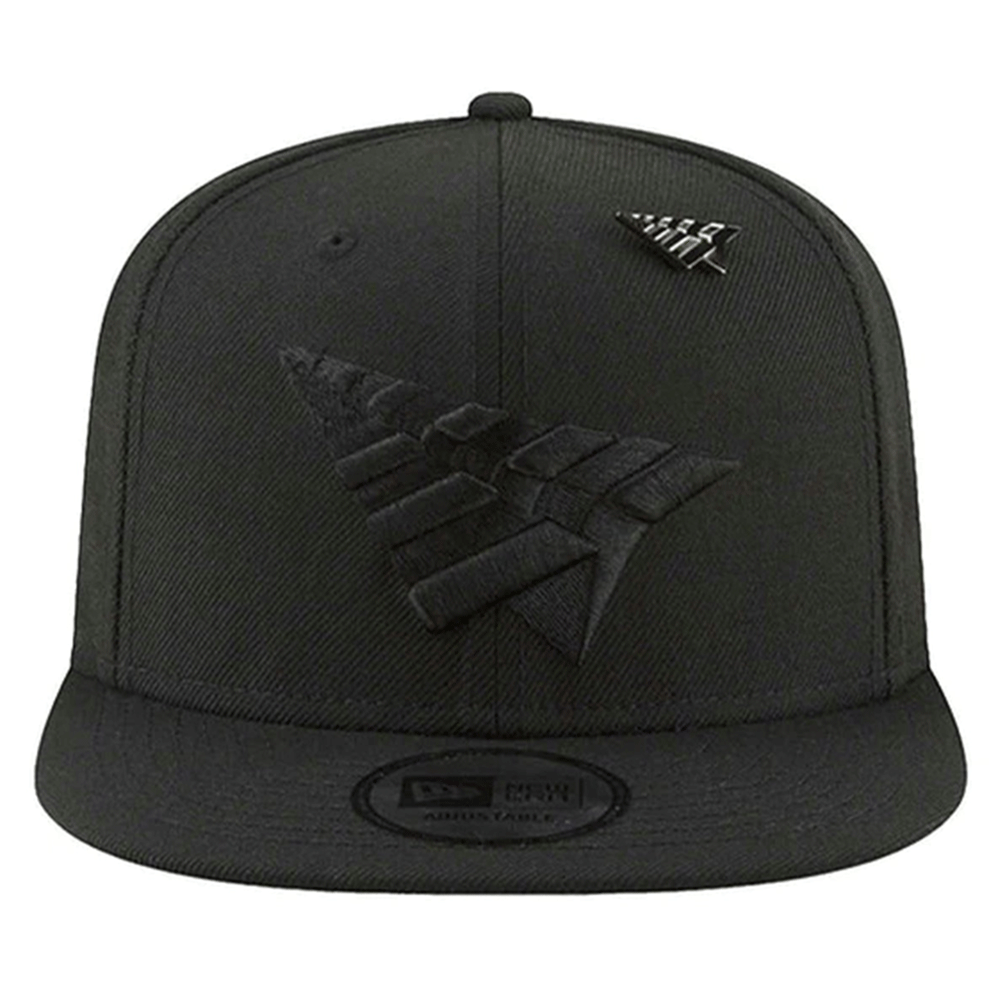 Paper Planes Blacked Out Black On Black SnapBack