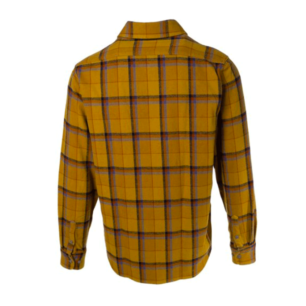 Schott Plaid Cotton Flannel Shirt