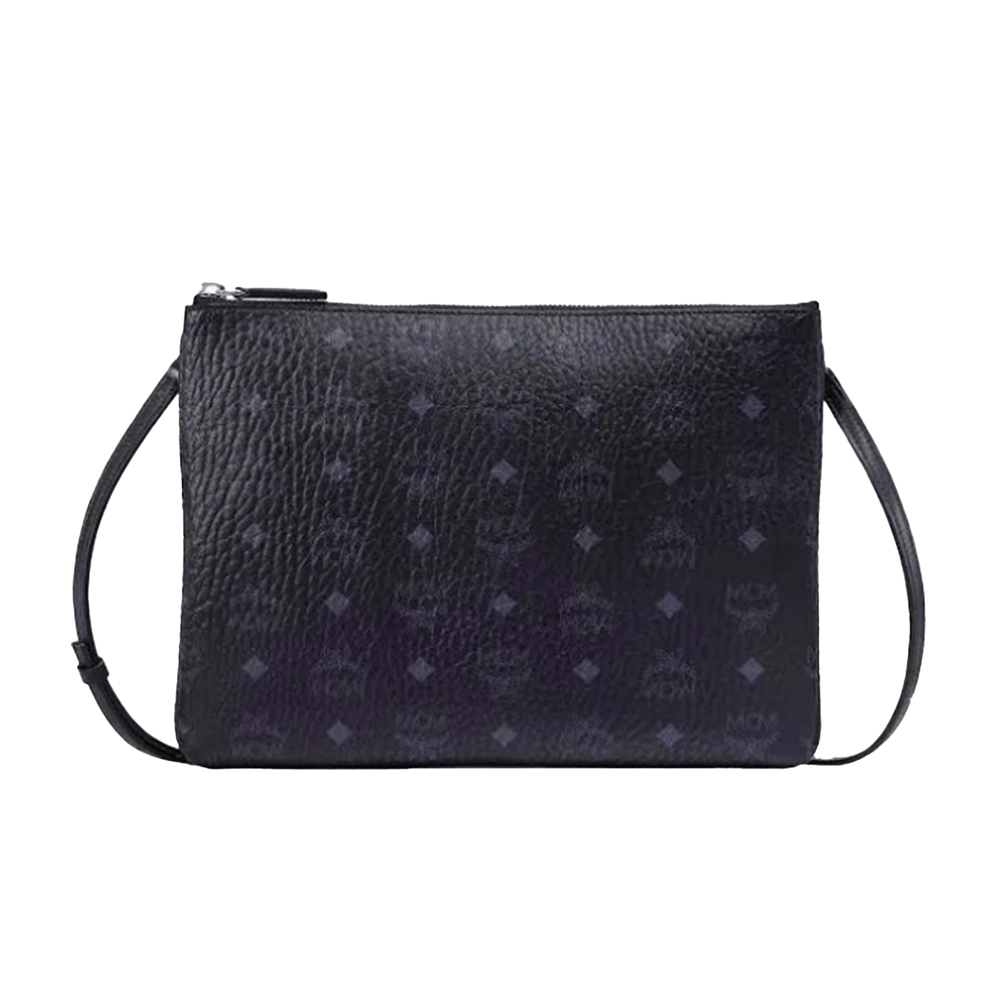 Mcm Crossbody Pouch in Visetos Original